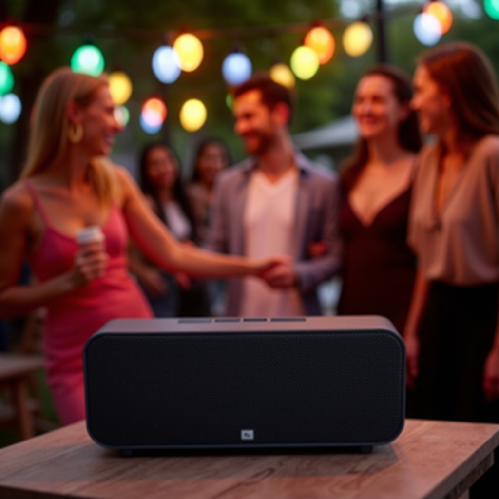 melhor alto-falante sem fio para festas