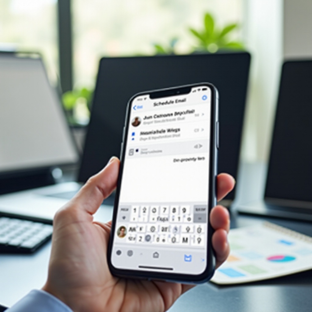 email programmata iPhone