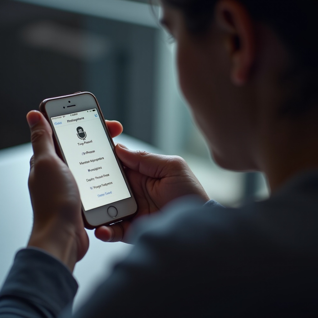 como consertar um microfone de iPhone