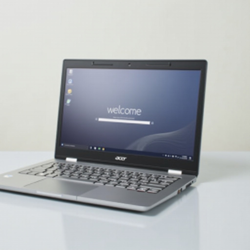 registrare un nuovo laptop Acer Chromebook