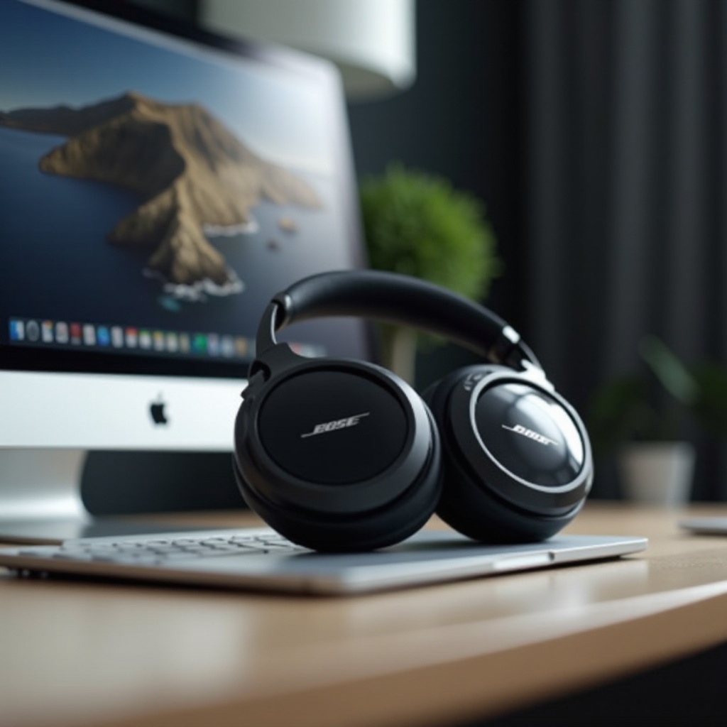 conectar fones de ouvido Bose ao Mac