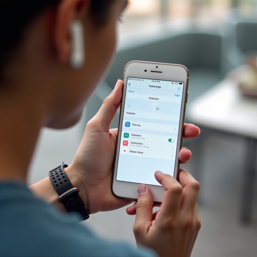 كيفية زيادة صوت AirPods على الايفون