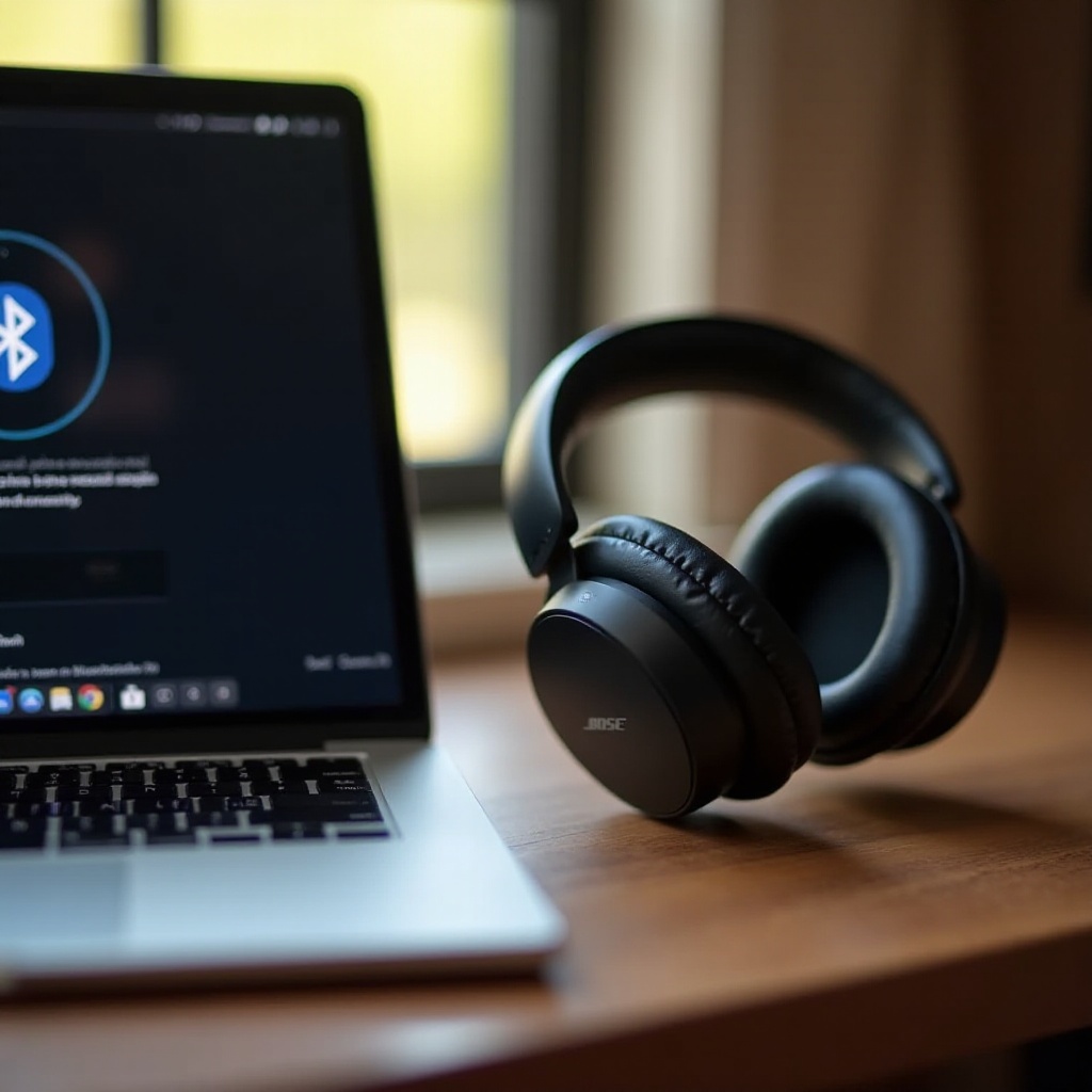 Bose-Kopfhörer mit dem Mac verbinden