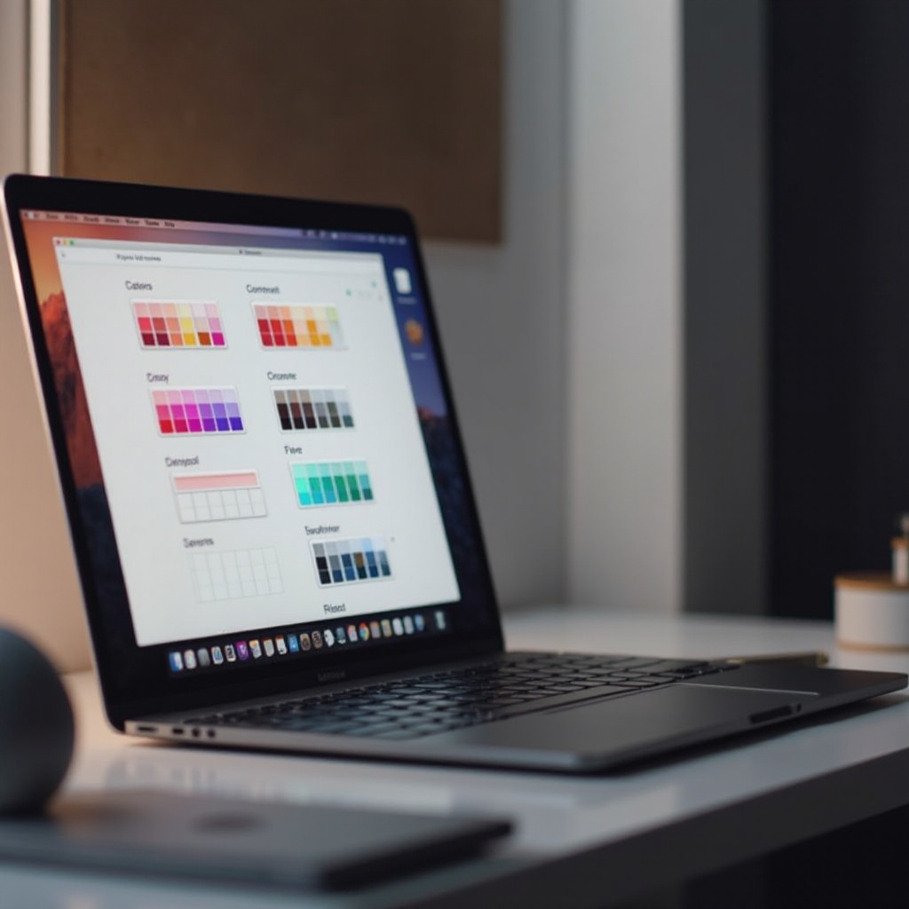 MacBook-Farbprofil welches