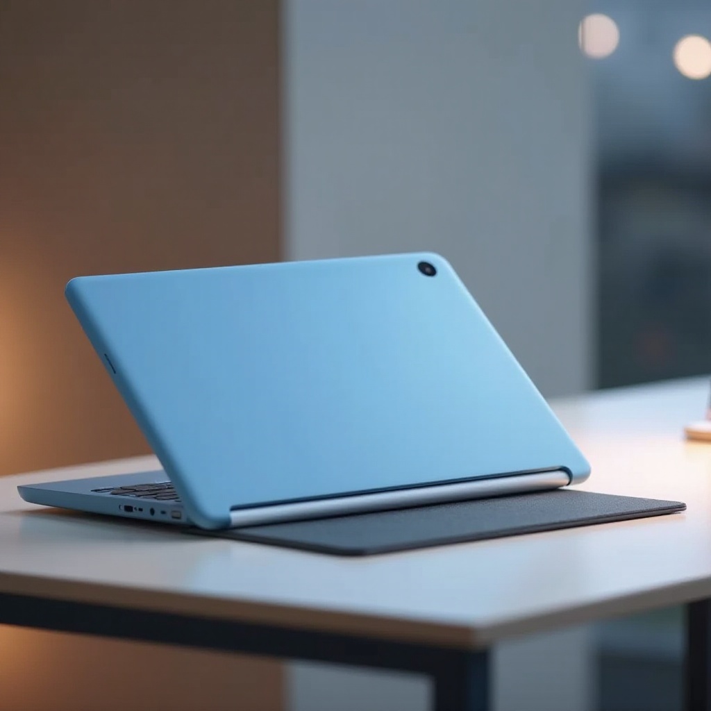 مراجعة جهاز تابلت nook 9 lenovo باللون الأزرق الجليدي