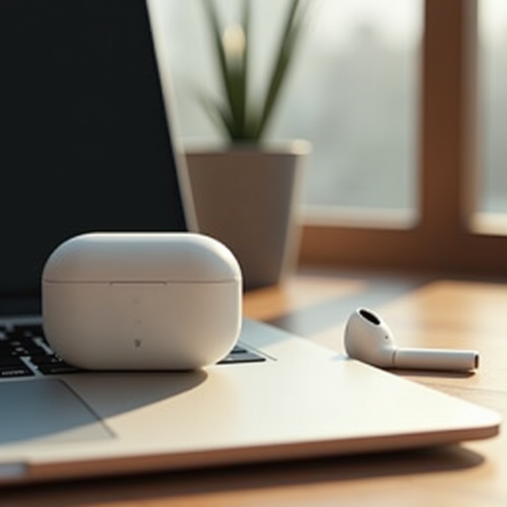 como conectar AirPods Gen 4 ao laptop