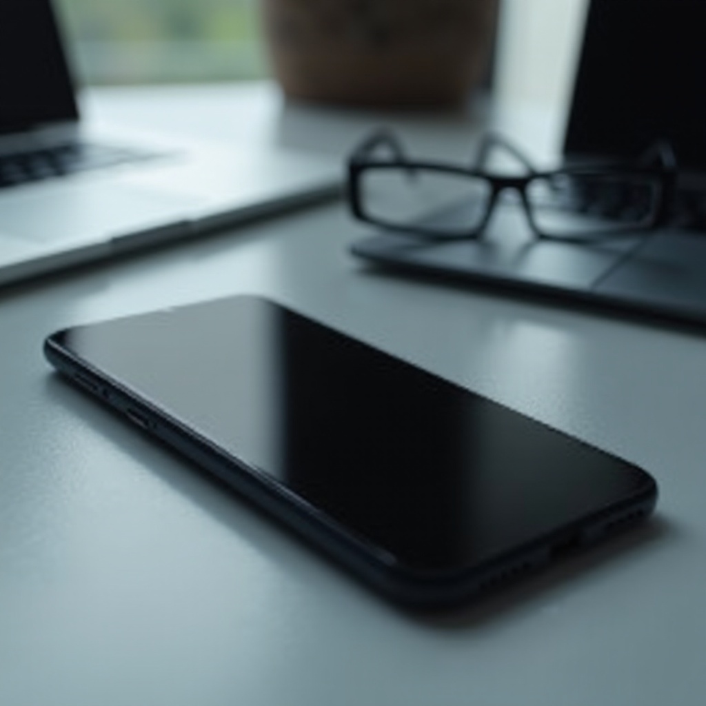 come riparare un telefono che ha lo schermo nero