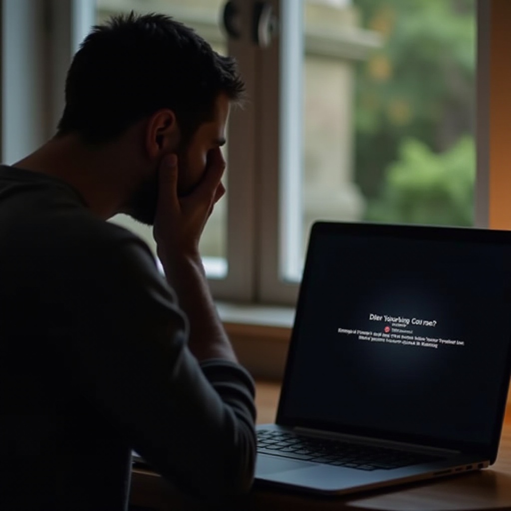 o laptop não abre - senha de administrador incorreta