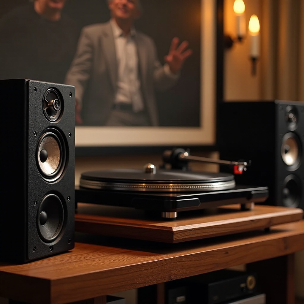 melhores alto-falantes para Audio-Technica LP120