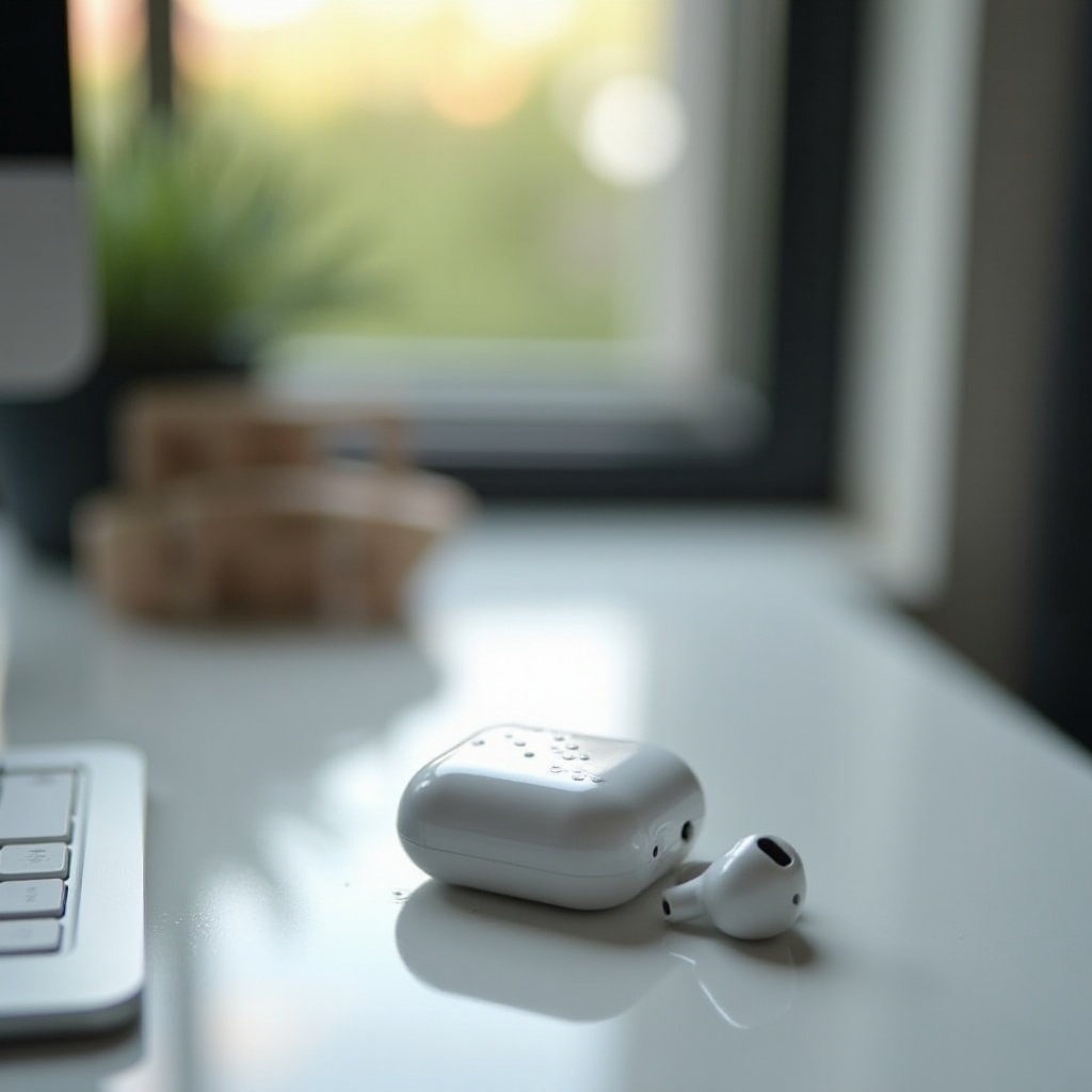 Como fazer a ejeção de água nos AirPods?