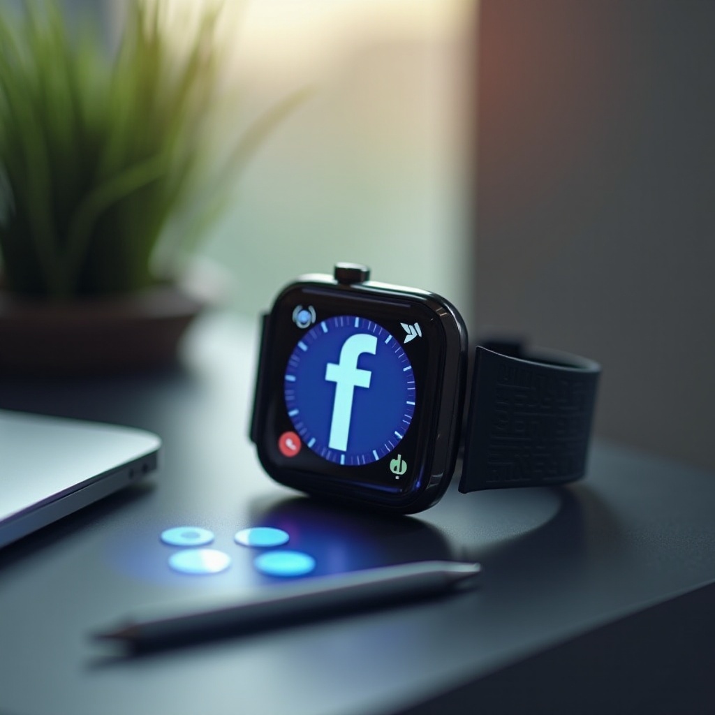 como conectar o Facebook ao smartwatch