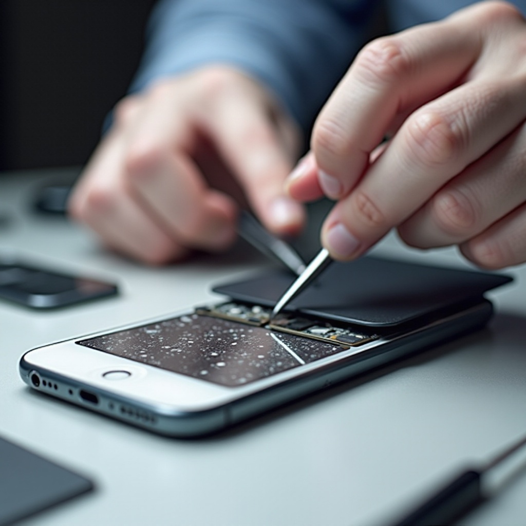 wie man den iPhone-Bildschirm abnimmt