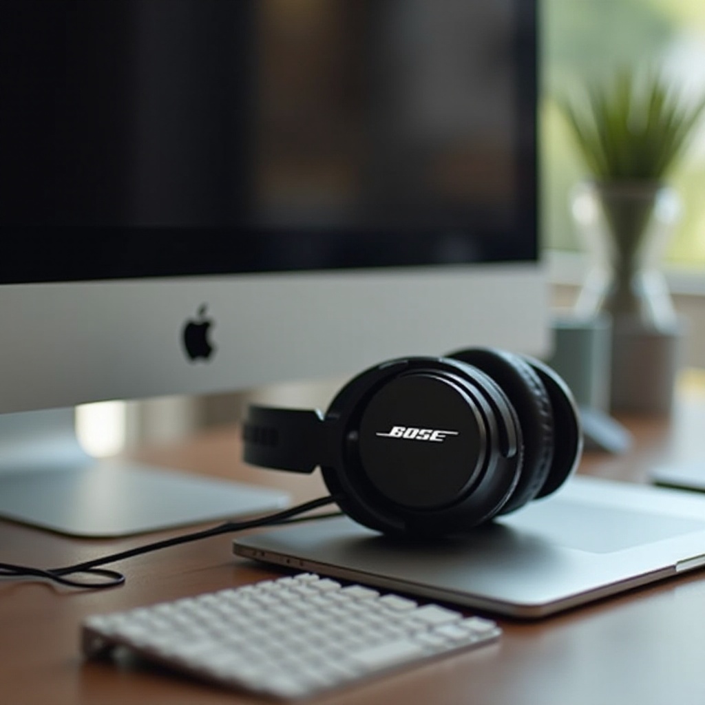 เชื่อมต่อหูฟัง Bose เข้ากับ Mac