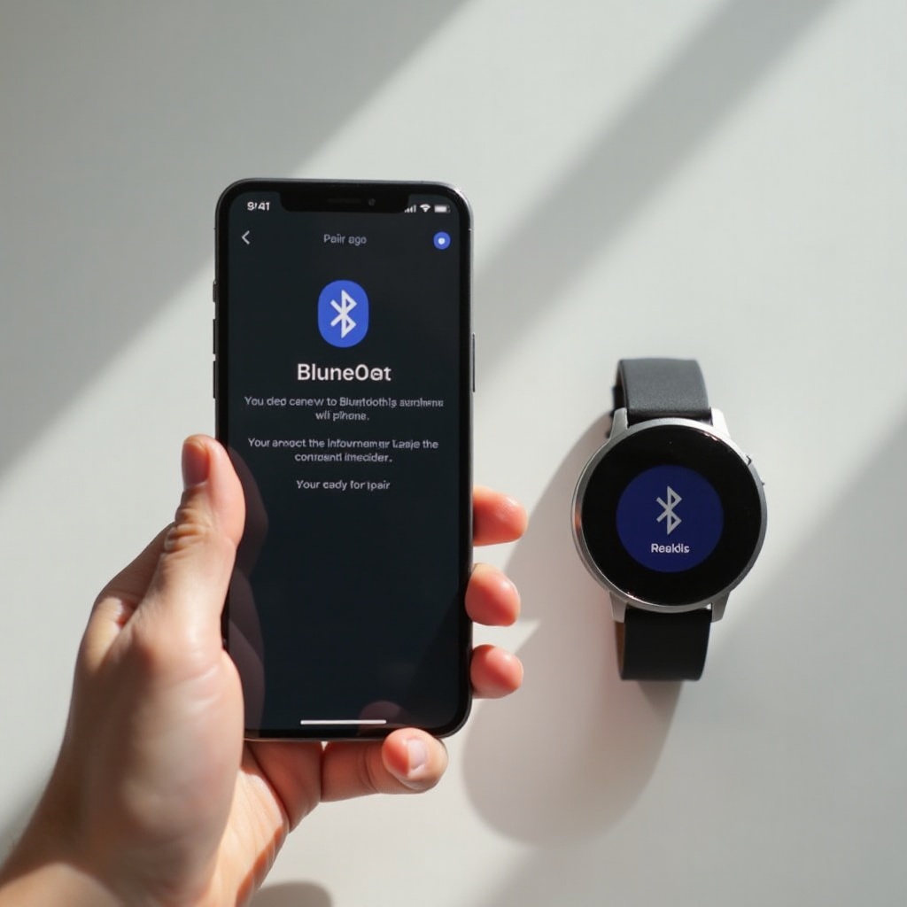 como conectar um smartwatch rohs com um iphone