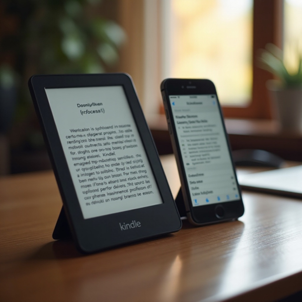 Kindle e iPhone não estão sincronizando