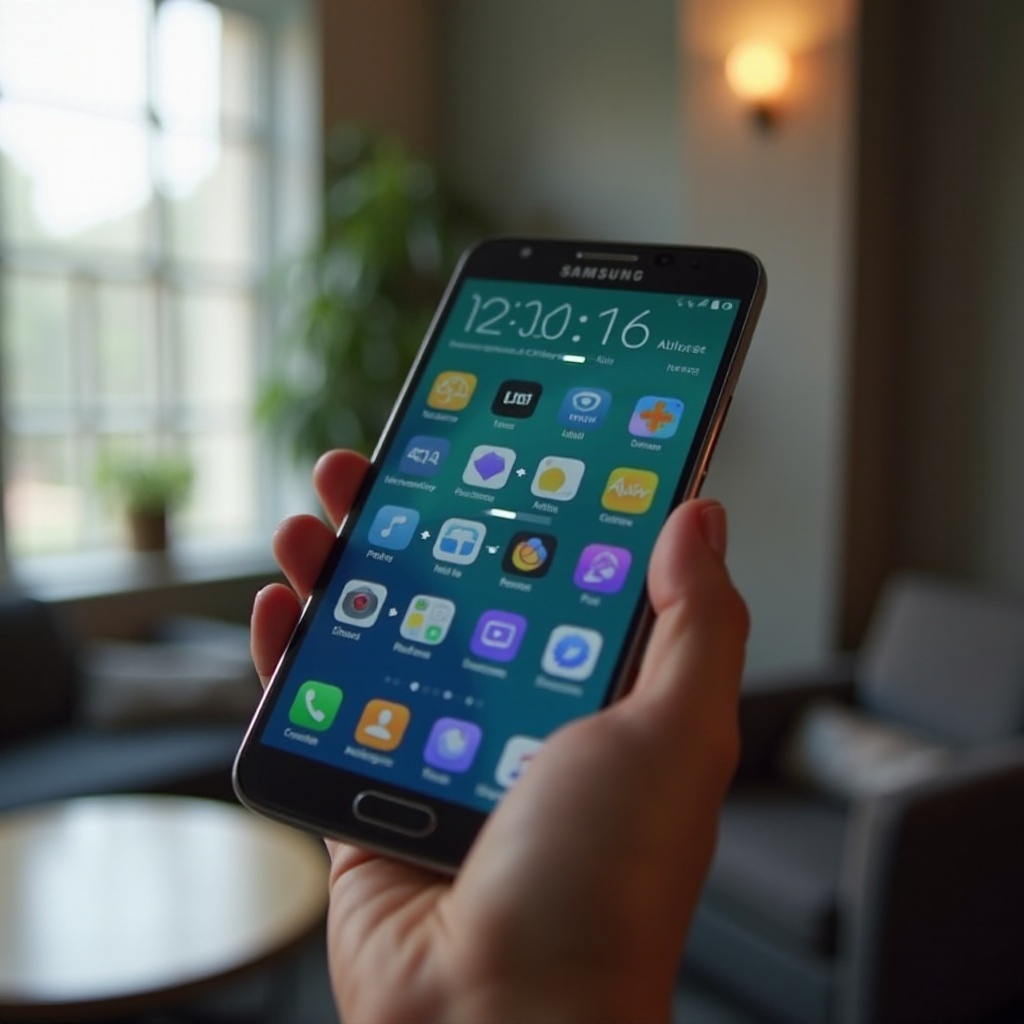 come ridurre le dimensioni delle icone su Samsung