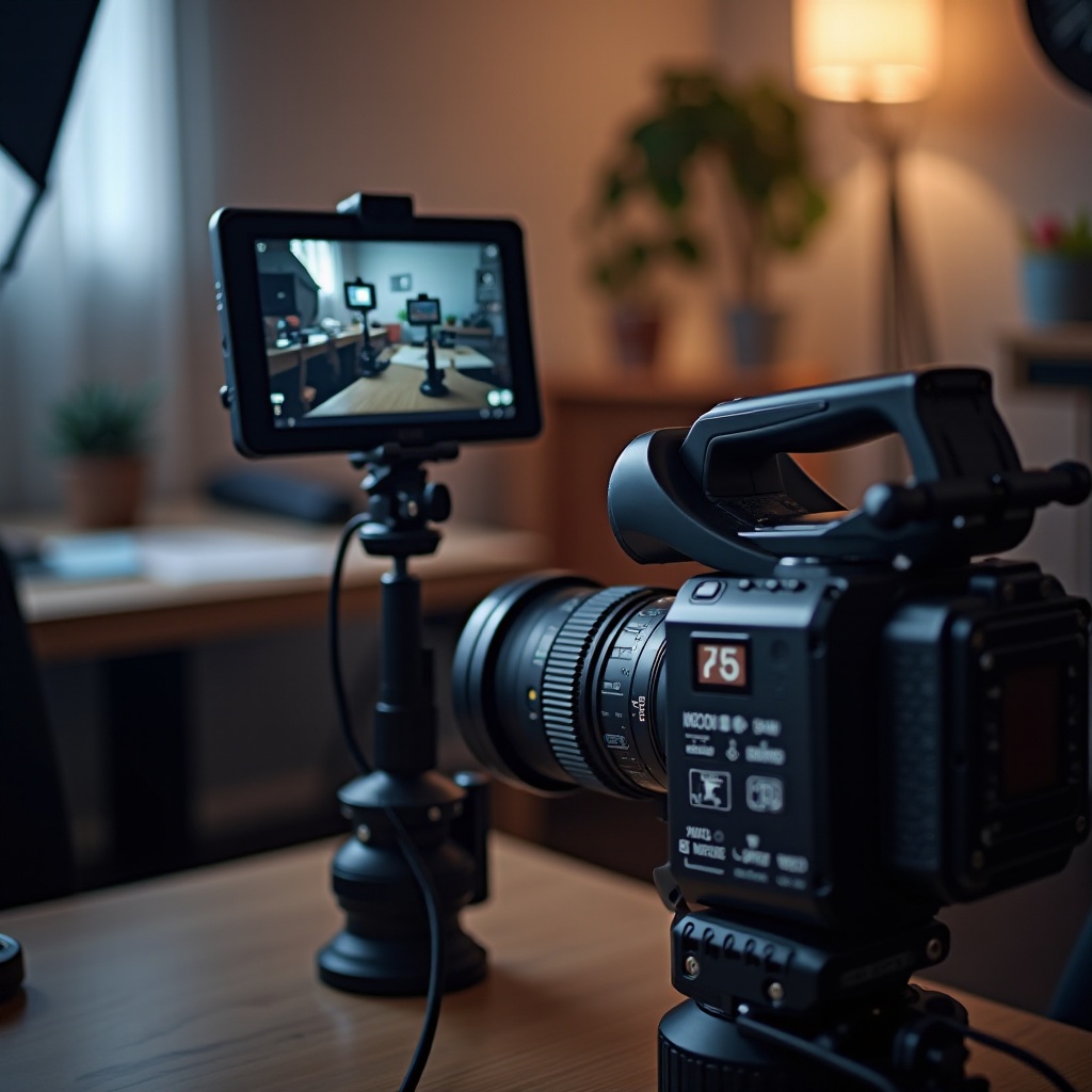 tablet como monitor para filmadora