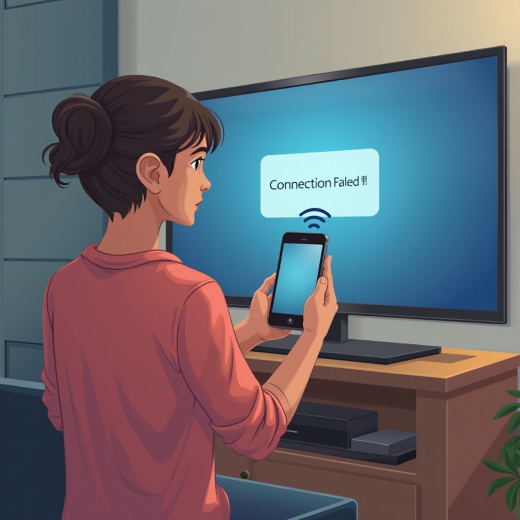 Bildschirmspiegelung vom iPhone auf Hisense-TV funktioniert nicht