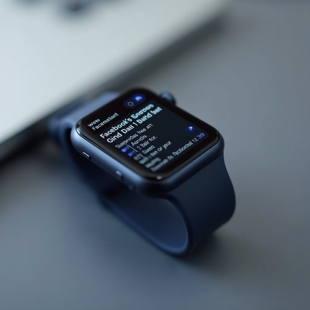 wie man Facebook mit der Smartwatch verbindet