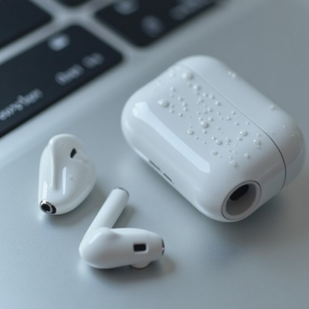 كيفية إخراج الماء من أجهزة AirPods